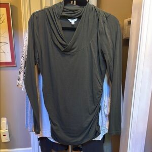 CAbi Twist Neck Tee